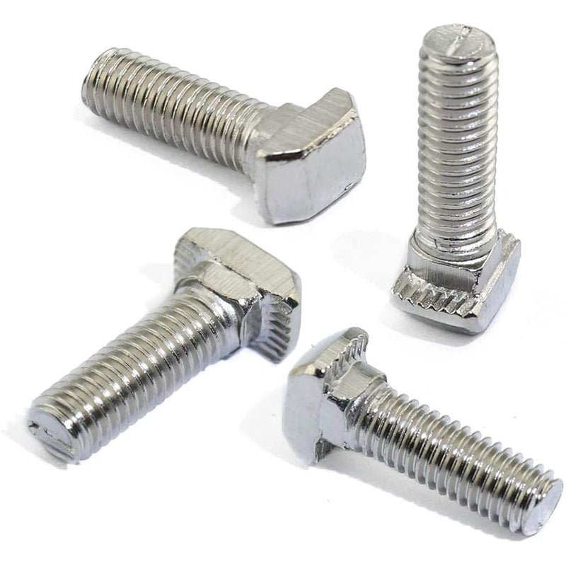 SDY 20 Pcs M8 x 30mm Thread T Slot Drop-in Bolt T-Bolt Hammer Head Bolt T Screw Stud for 4040 Series Standard 8mm T-Slot Aluminum Extrusion Profile (4040 Series) - Image 5